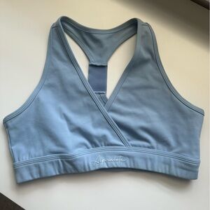 Alphalete Surface Laser Cut Wrap Bra